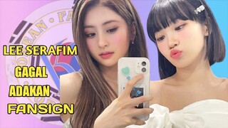 Chaewon dan Yunjin lee sserafim mengalami kecelakaan