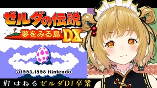 【GB】ゼルダの伝説 夢をみる島DX 初見プレイ！ゼルダDT卒業するとこみてて【因幡はねる / あにまーれ】