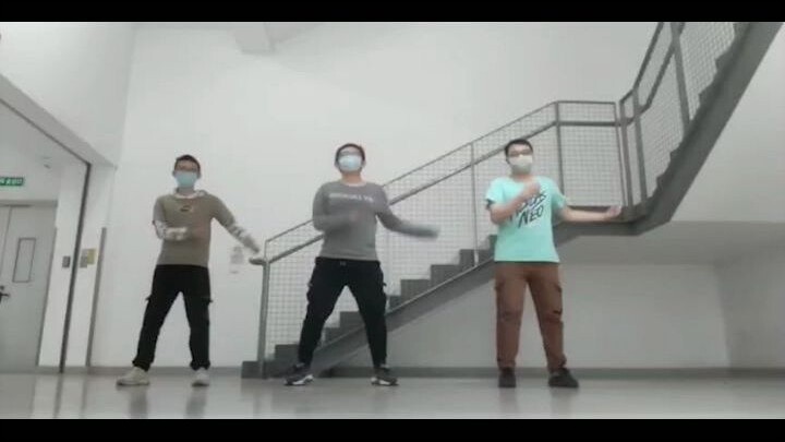 Beihang University Aerobic Latin Homework - Latin Line Dance Combination (Don't Look, Don't Look)