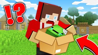 JJ Found A Mikey’s HEAD in The Box in Minecraft! - Maizen