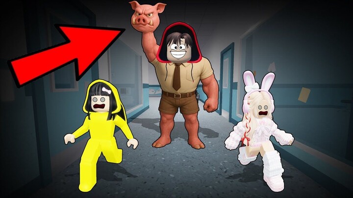 Yuta, Mio Dan Baby Celine Dikejar Guru Ibab  ROBLOX