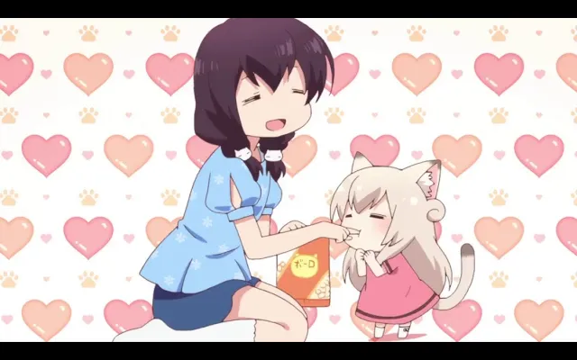 ให้อาหารเนโกะผู้น่ารัก - ชิ