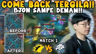 W/ Max, Ko Lius | Peringkat 1 Tapi Blunder Kaya Gini?! LANDAK Dalam Bahaya - EVOS vs ONIC Match 1