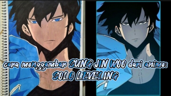 gambar Sung Jin Woo,kang summon pasukan (sang Shadow Monarch)