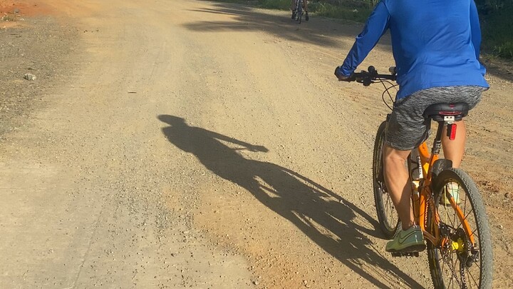 biking