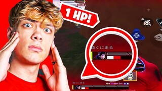 1HP CLUTCH!  Apex Legends Mobile