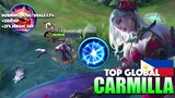 Carmilla Underrated Tank Support! | Top Global Carmilla Gameplay By Hi Everything ~ MLBB