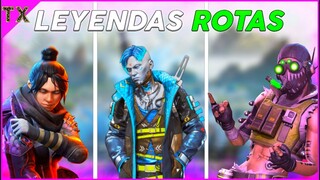 APEX LEGENDS MOBILE LAS 5 MEJORES y MÁS ROTAS LEYENDAS DE LA TEMPORADA 3 / APEX MOBILE | TX SAMURAI