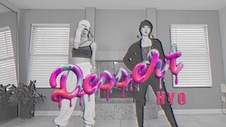 舞后金孝渊新曲'DESSERT'翻跳｜一人分身+臭脸就完事儿