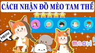 NHẬN ĐỒ MÈO TAM THỂ SIÊU CUTE BẰNG KIM CƯƠNG !!!