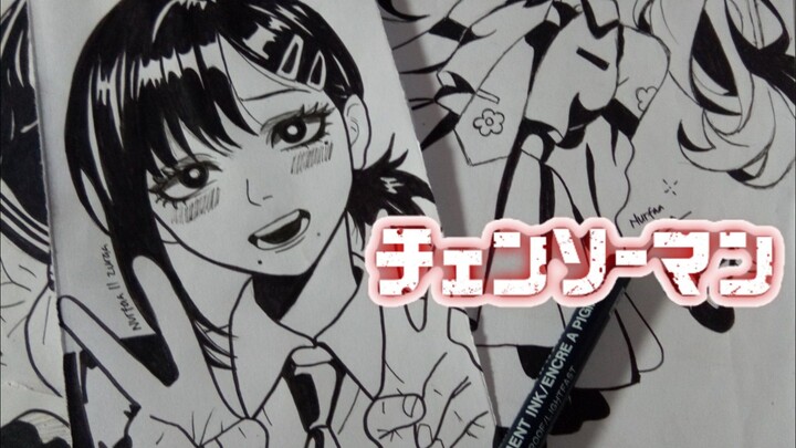 [SPEED DRAWING] Kobeni Higashiyama - Chainsaw Man