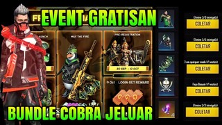 BOCORAN BUNDLE COBRA RILIS LAGI, EVENT GRATIS, BUNDLE GRATIS, SKIN FLAMING FIST