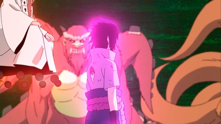 Sasuke Captured Bijuus Into Chibaku Tensei, Hagoromo Release Five Kages From Edo Tensei