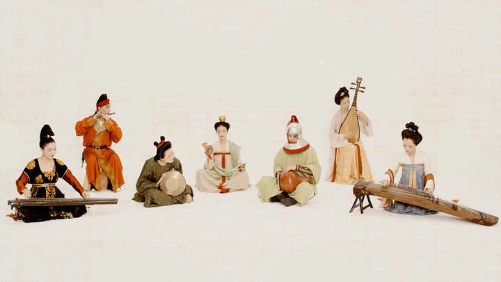 Cover of "Angry Bird" with Guqin, bamboo flute, guzheng, and zither
