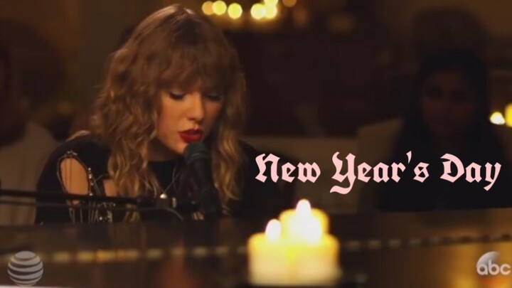 [Âm nhạc][LIVE]Hát live ca khúc <New Year's Day>|Taylor Swift
