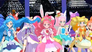 【MMDプリキュア】ヒリプリ＆プリアラで月見夜ラビット