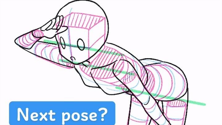 【Kawaiisensei】A Tribute to Energetic Girls | How to Draw a Girl’s Silhouette