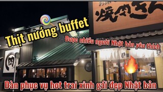 Phuong Jp /T2 ẩm thực Nhật bản . Hệ thống  buffet thịt nướng được yêu thích nhất tại Nhật bản