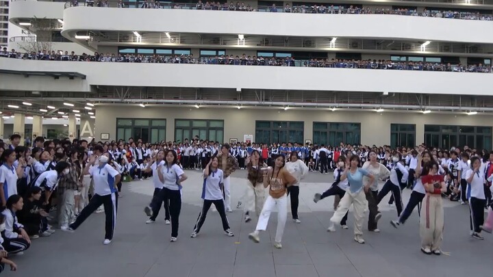 [Shenzhen Experimental High School Campus] The atmosphere is full! The second campus KPOP×home dance