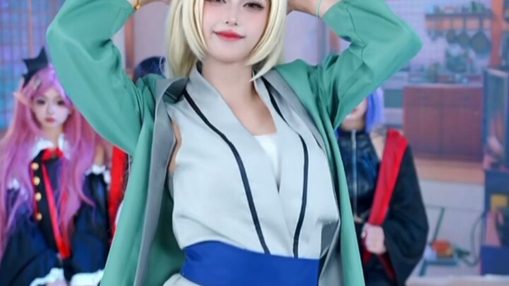 Why is Tsunade trained every day?