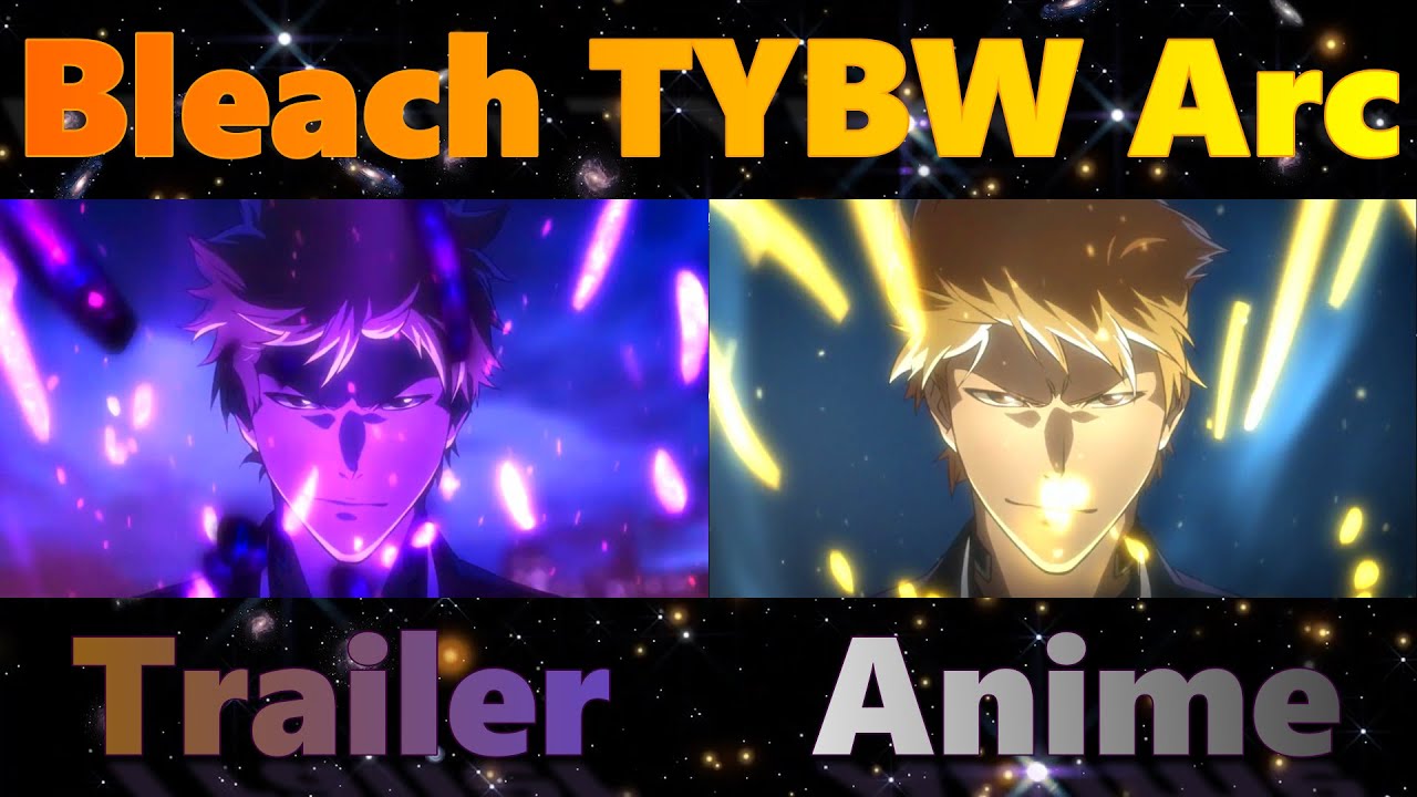 BLEACH ANIME TRAILER!! vs manga shots comparison 