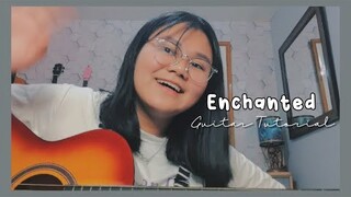 Enchanted - Tailor Swift|| Easy Guitar Tutorial