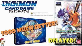 Digimon Gift Box is MUCH Better Than We Thought! BT5 Delayed! (Digimon TCG News)