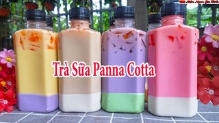 ✅Cách Làm TRÀ SỮA PANNA COTTA (Trà Sữa Phân Tầng) Ngon Ngất Ngây | Món Ngon Gia Đình