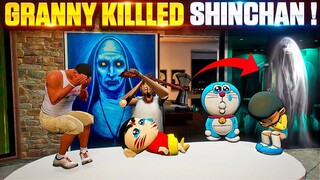 Granny Killed Shinchan Doraemon 😭 Pennem star Nobita పాపం ఏడుస్తున్నారు😥