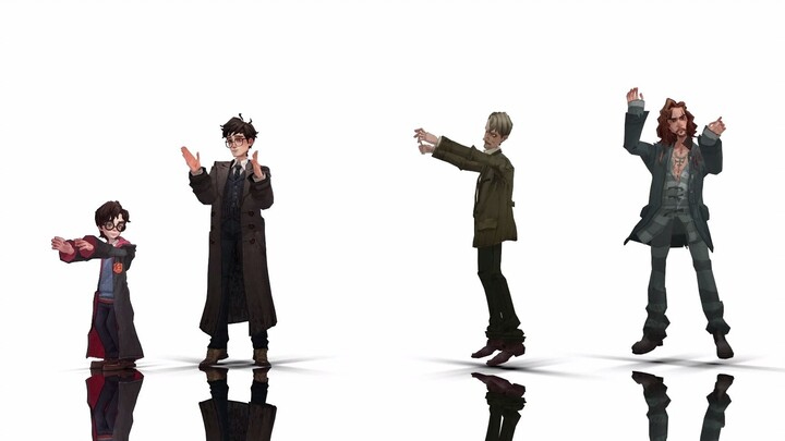 "The prongs, the big feet and the moon face are reunited here."