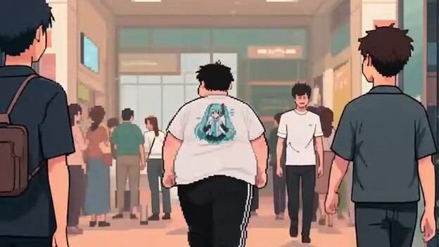 The fat otaku’s blind date fantasy—can Wa’s blind date be successful?