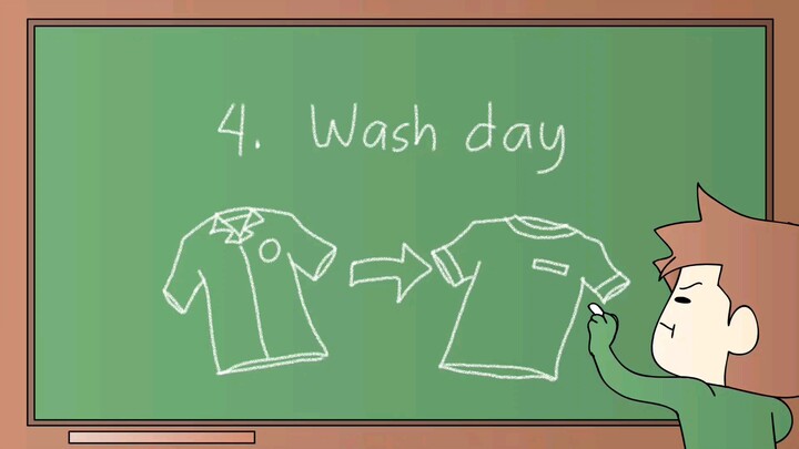 College Life Adjustments (Wash day)