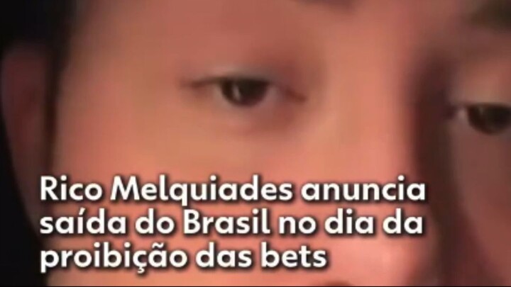 Rico Melquiades anuncia saída do Brasil