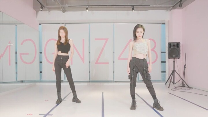 【ขณะฝึกซ้อมในห้องซ้อม GNZ48】GNZ48-เจิงอายเจีย & GNZ48-สวี่ชูเหวิน - ห้องซ้อมเต้นฉบับดัดแปลงเพลง "PIN