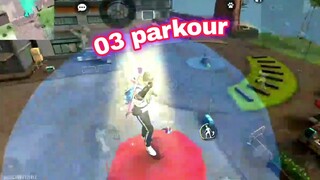 Top 3 chỗ parkour trong đảo huấn luyện free fire ob26 | bug free fire
