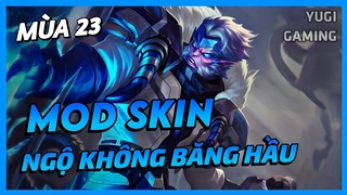 Mod Skin Ngộ Không Đặc Vụ Băng Hầu Mới Nhất Mùa 23 Full Hiệu Ứng Không Lỗi Mạng | Yugi Gaming