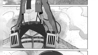 Mikasa vs. Cat Girl Warrior (Mikasa gets completely thrashed throughout the entire battle)