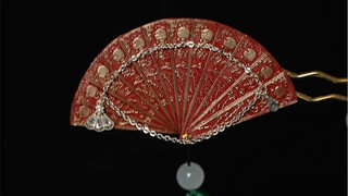 Beautiful fan with wax seal