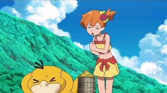 The cute and adorable Psyduck is very powerful when it fights!