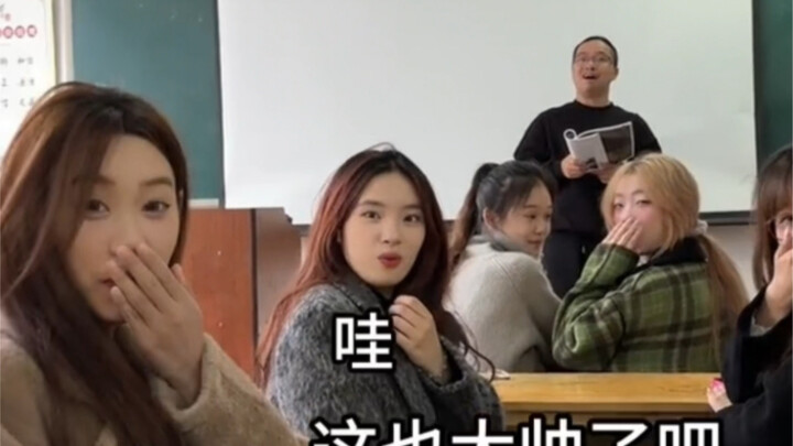 This must be the price of being handsome.