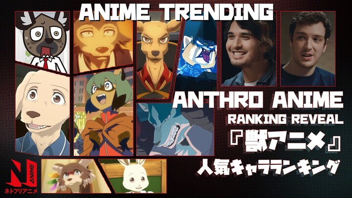 Netflix x Anime Trending Ranking Reveal: Anime Anthros (ft. The Anime Man and CDawgVA)