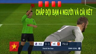 Thử thi đấu với 7 người và cái kết Dream League Soccer 2019