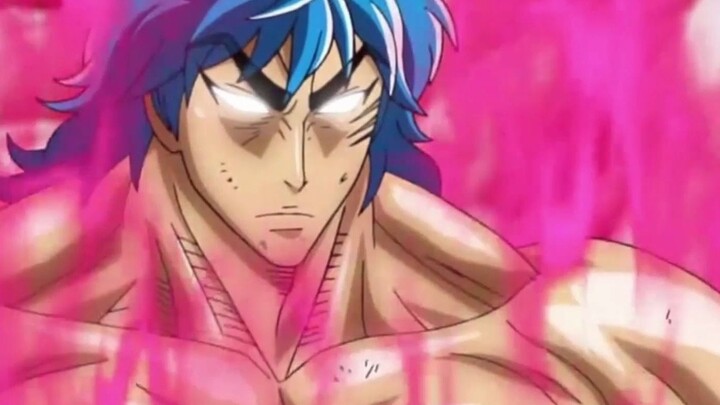 The cosmic demon cells merged with humans, the dying male protagonist evolved again, and the blue-ha