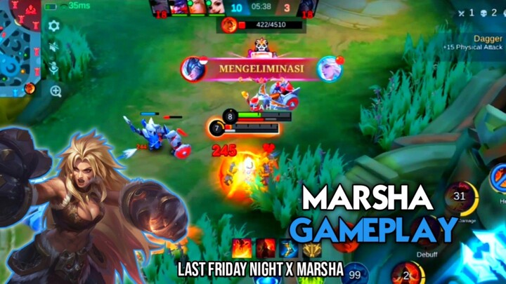 MARSHA GAMEPLAY | MLBB