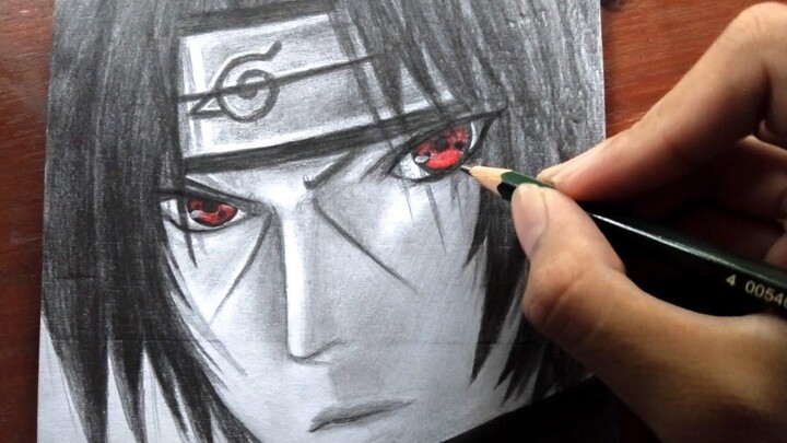 วาด Itachi Uchiha อย่างมืออาชีพ