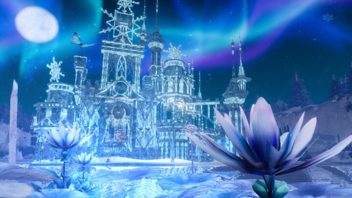 Build a magic snow ice city in Jianwang 3, a lot of benefits are coming