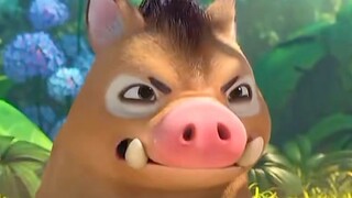 Babi hutan kecil itu bersusah payah hanya untuk menjatuhkan Xiong Er!
