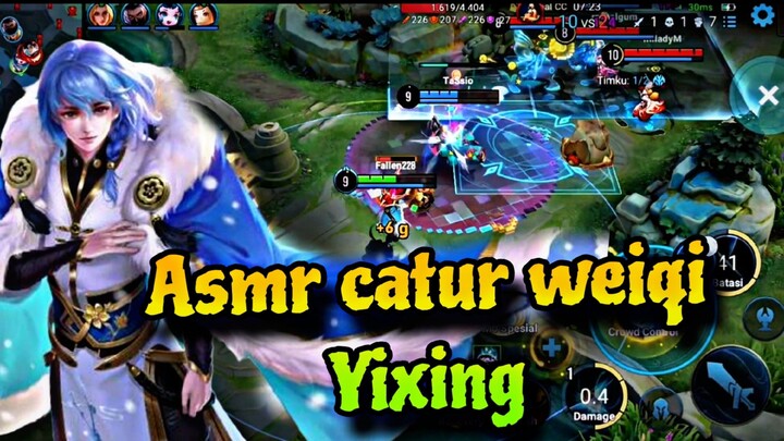 asmr catur weiqi Yixing HOK 🥵😚