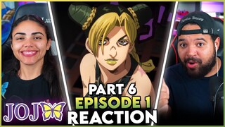 YES! PART 6 IS HERE! I Jojo’s Bizarre Adventure Stone Ocean Episode 1 Reaction