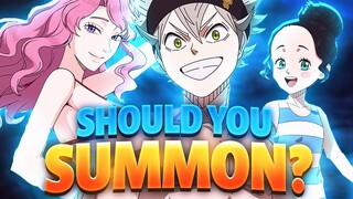(Full Kit Review) SHOULD YOU SUMMON ON THE SEASON 3 SUMMER BANNER | Black Clover Mobile